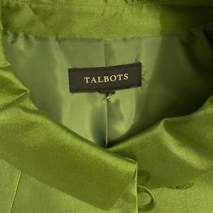 Talbots green blazer